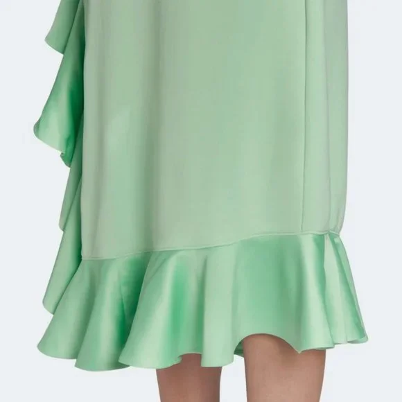 adidas Originals x J KOO Mint Trefoil Ruffle Dress - Picture 7 of 11